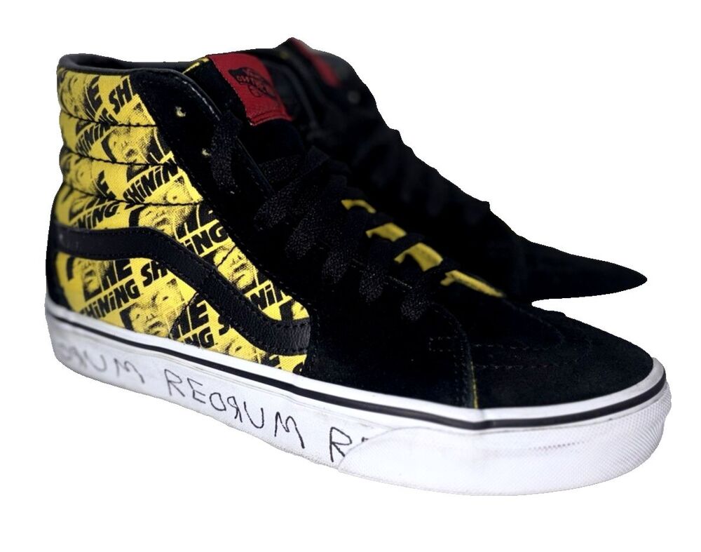 Vans Sk8-Hi The Shining House of Terror REDRUM Men 6 Women 7.5 Horror 2021 L.E